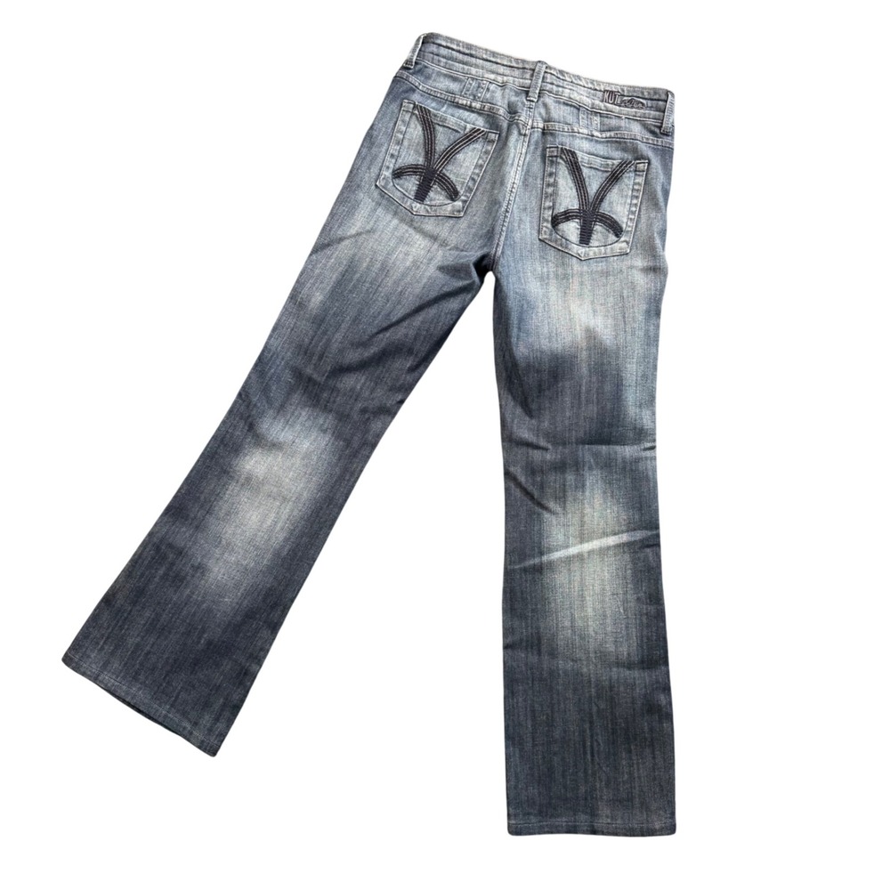 Kut from the Kloth Flare Bootcut Jeans Womens 8 Boho Y2K Indie Festival